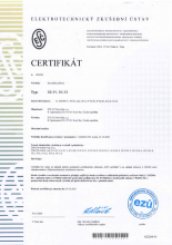 Certifikát RE-P1