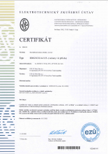Certifikát RBOZ
